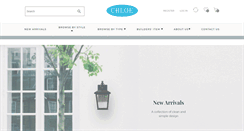 Desktop Screenshot of chloelighting.com